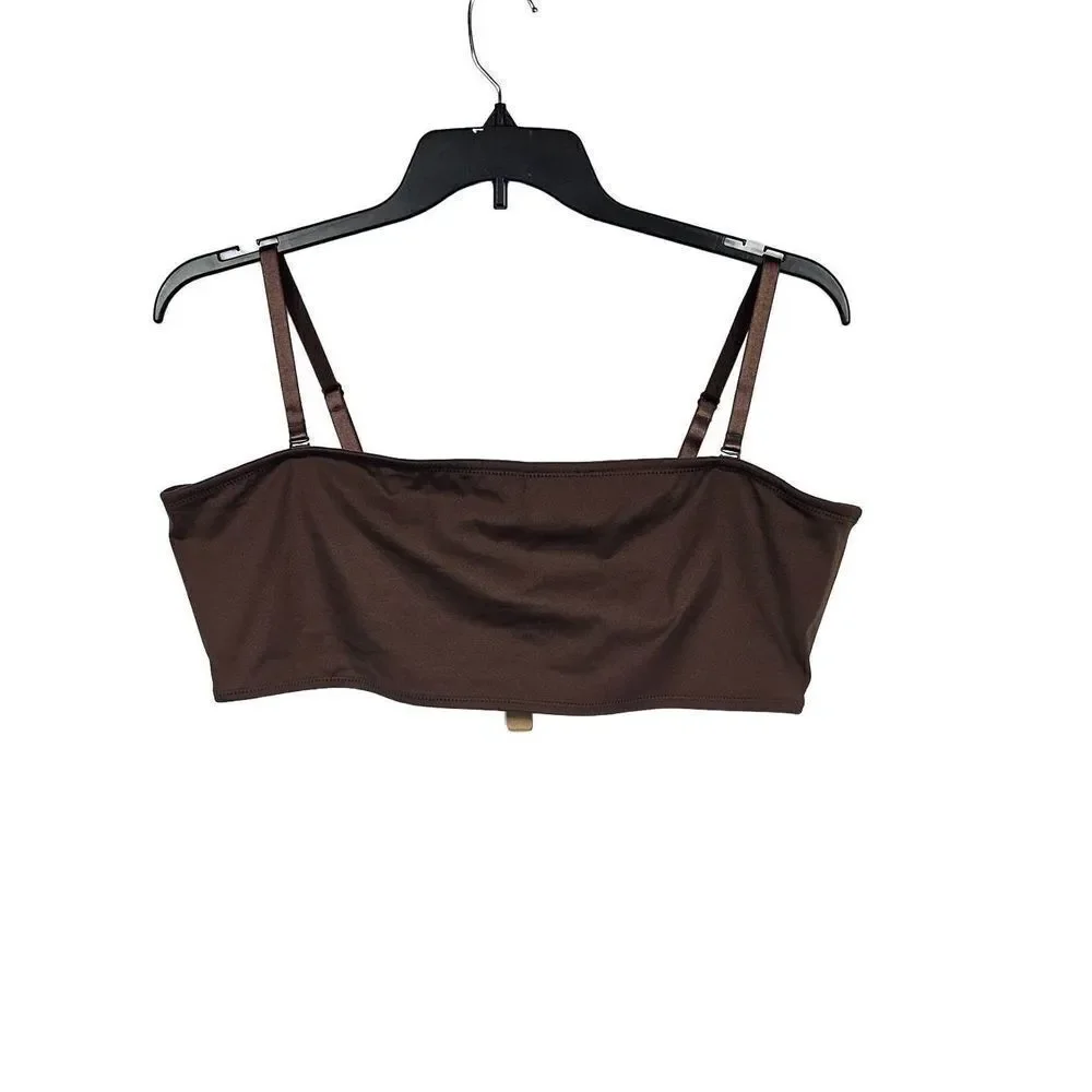 Skims bandeau swim top Nwt